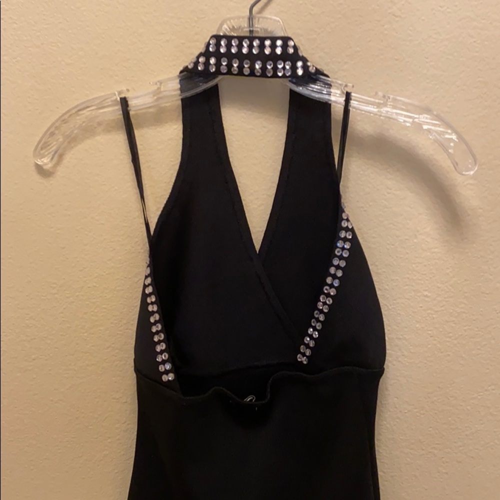 Cache Crystal Studded Halter Top - image 4
